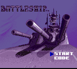 Battleship (USA, Europe) Title Screen